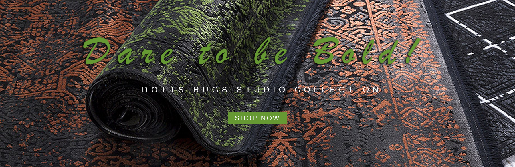Dare to be Bold! DOTTS RUGS Studio Collection. Shop Now.