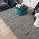 PET Yarn Kilim Rug "Flinders Honeycomb" - FLINDRSHNC