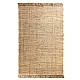 Jute Flatweave Handwoven Rug  With Fringe - RIHWJNAT