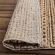 Chunky 100% Hand Made Jute Rug - Pelikan Natural - MCCPELIKNAT