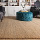 Jute Flatweave Handwoven Rug Teneriffe White - TENERIFWHT