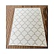 150x220cm Silver/White Outdoor Alfresco polypropylene washable uv resistant rug - OUT150D