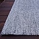 Hand Made PET Yarn Rug "Rain Grey" - RERAINGRY