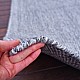 Hand Made PET Yarn Rug "Rain Grey" - RERAINGRY