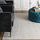 Hand Made PET Yarn Rug "Rain Silver" - RERAINSLR