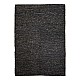 Jute Rug "Someg" in Black - SOMEGBLK