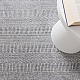 Wool Blend Handloom Rug Grass Grey - GAGHLGRASSGRY