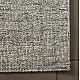 Hand Made Wool-Blend Basket Weave  Rug in Grey - RGBASKETWVGRY