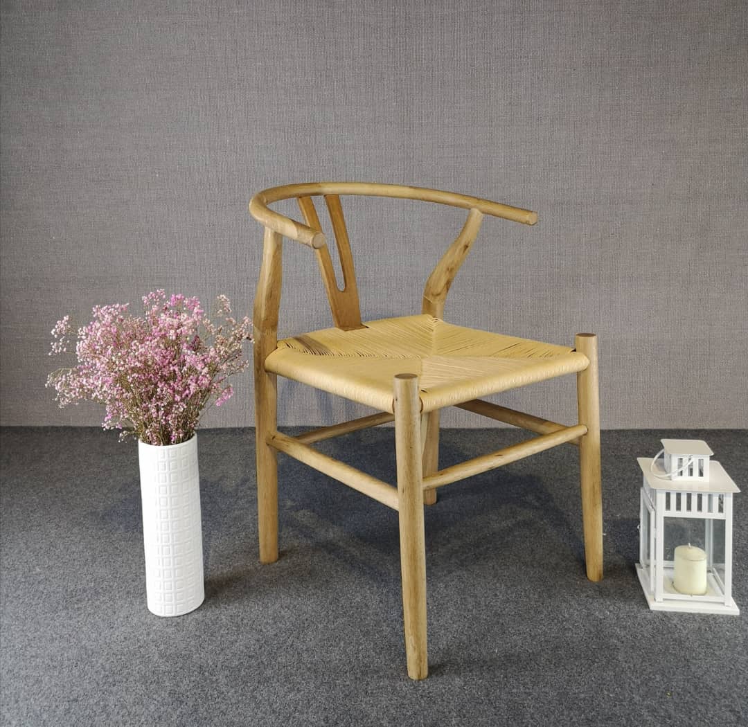 Natural Hans Wegner Replica Wishbone Chair
