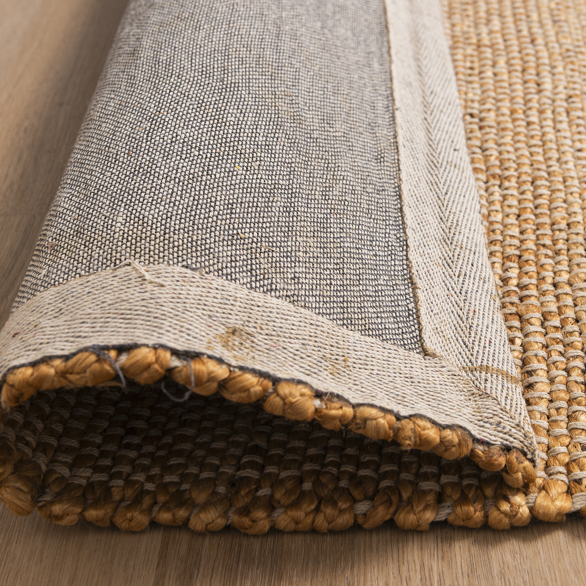 Jute Flatweave Handwoven Rug Teneriffe White - TENERIFWHT