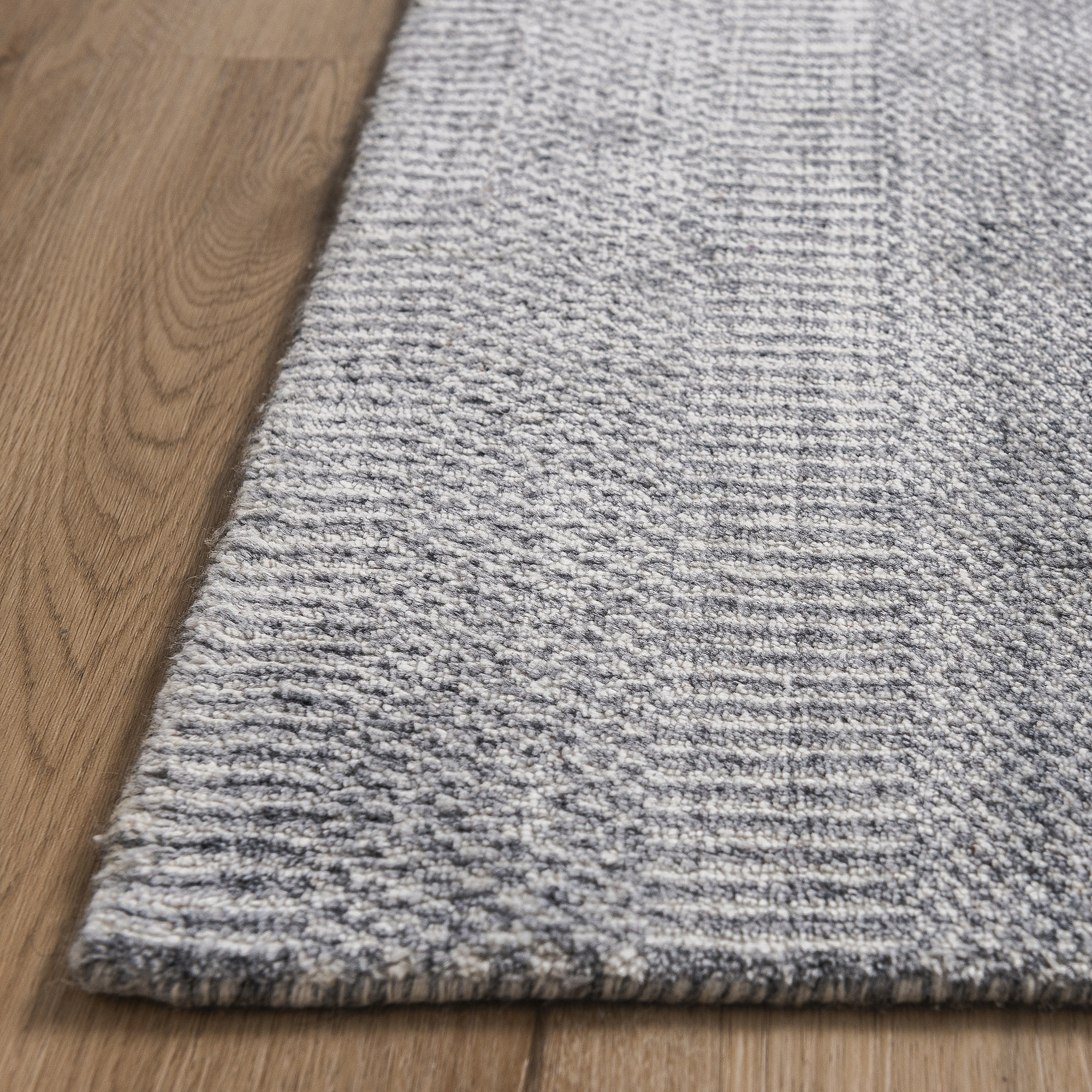 Wool Blend Handloom Rug Grass Grey - GAGHLGRASSGRY