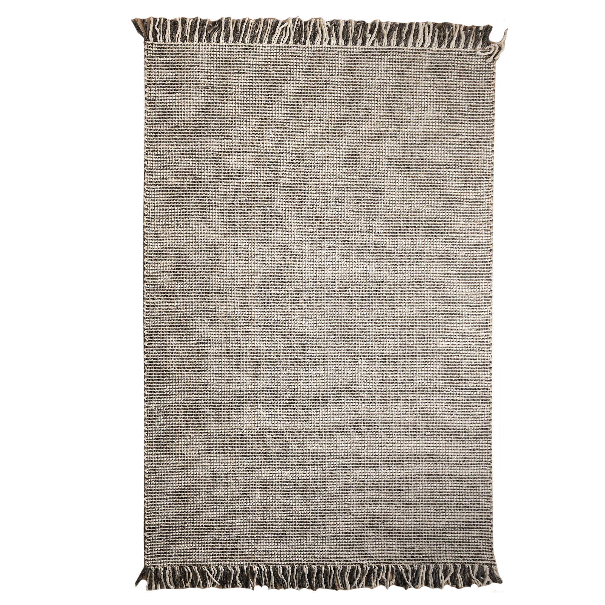 Hand Woven Wool Blend Rug - Lorne Ivory - LALORNIVR