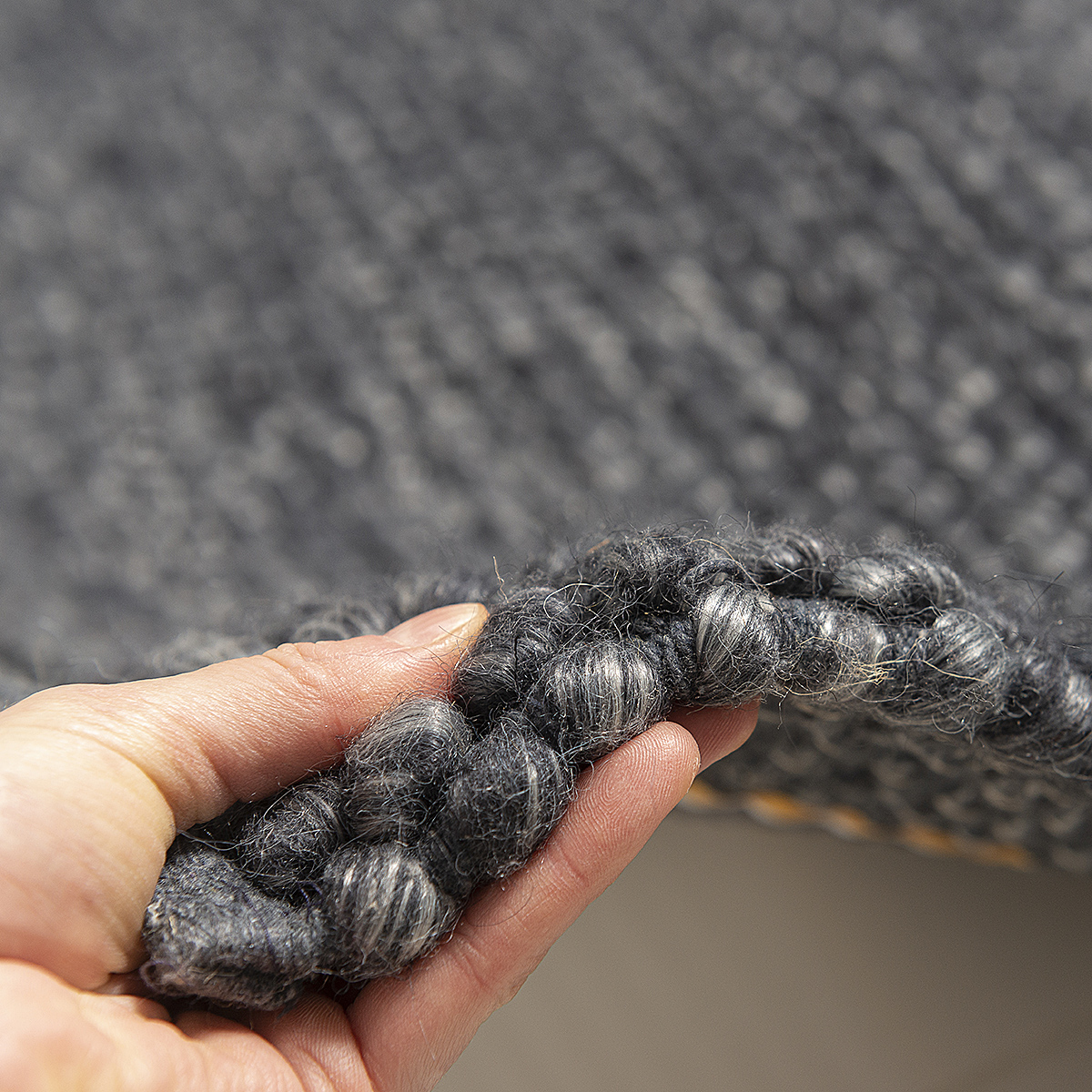 Hand Woven Wool Rug Nirvana Navy