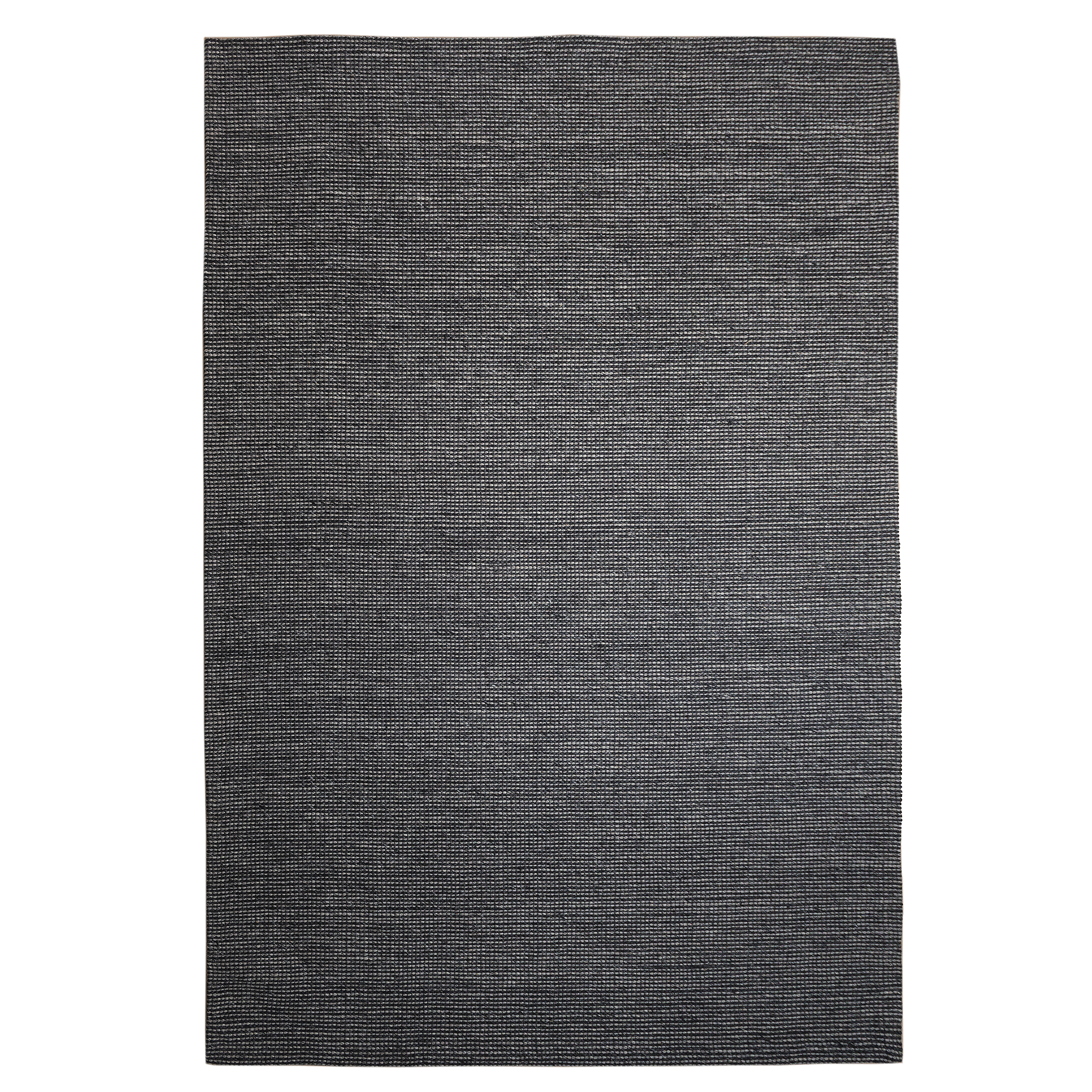 Hand Woven Wool Blend Rug - Radiance Black - BCRADIABLK